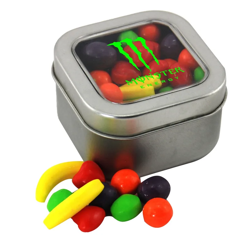Window Tin w/Candy Fruitz