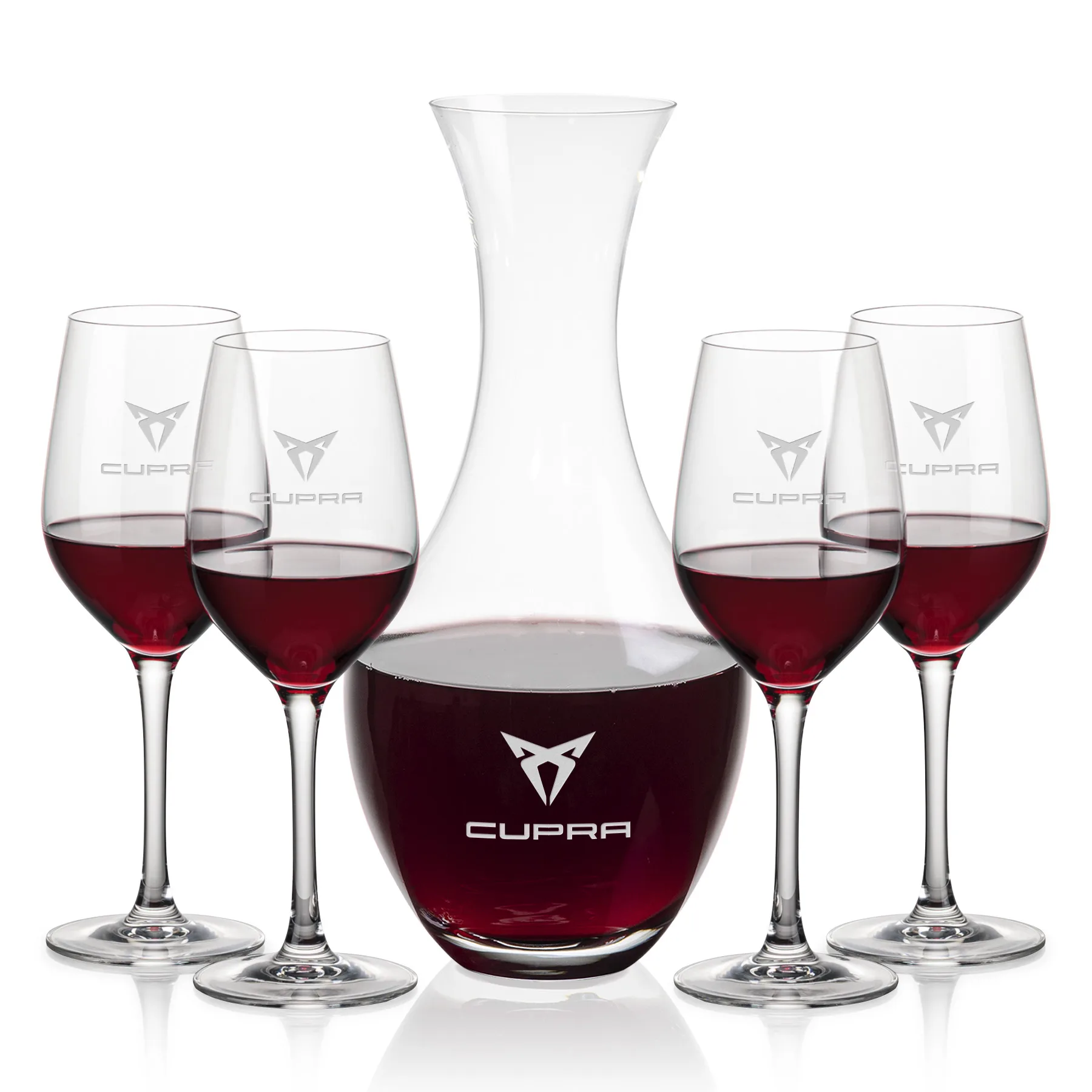 Stemmed Set, Lethbridge Wine Set, Carafe & 4 Wine