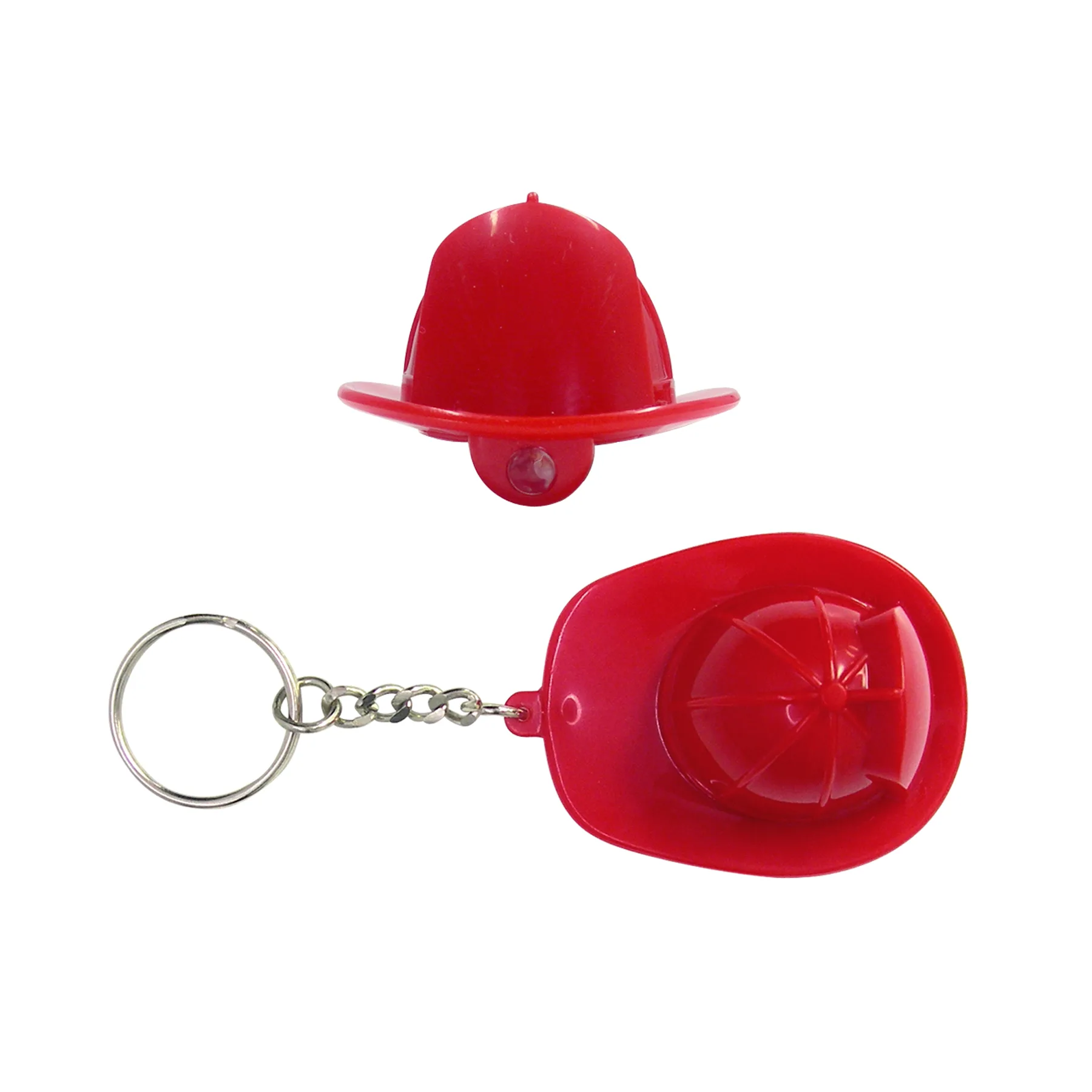 Molded Key Ring LED Light (Fireman Hat) view 2