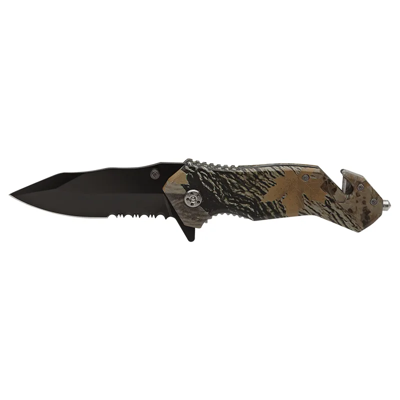 Nutwood Camo Rescue Knife view 2