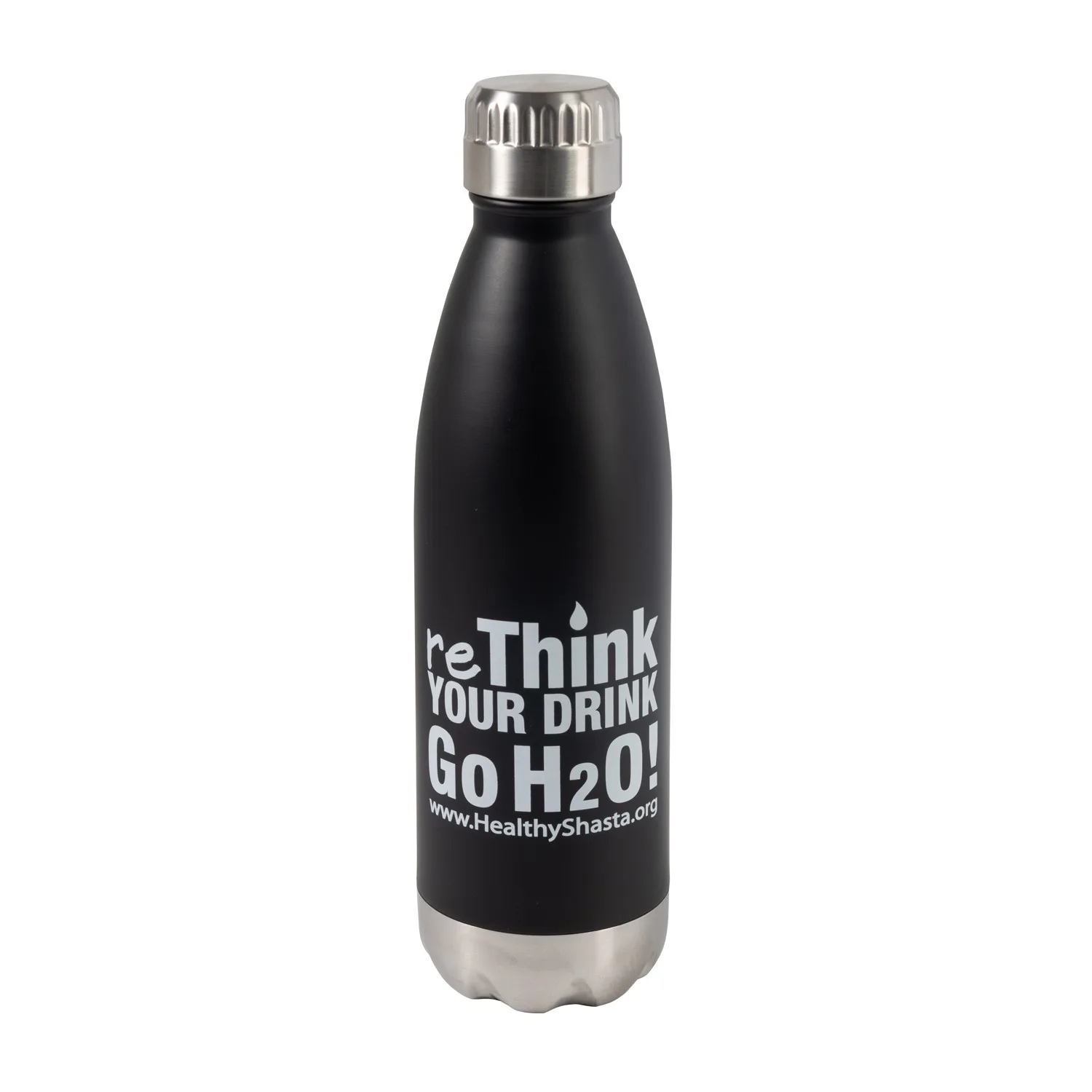 16 oz Double Wall Stainless Steel Vacuum Bottle view 4