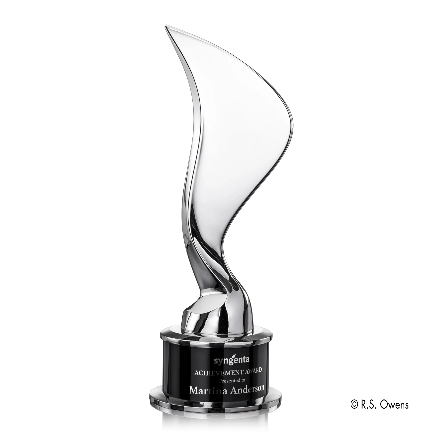 Silver, 5" x 14"