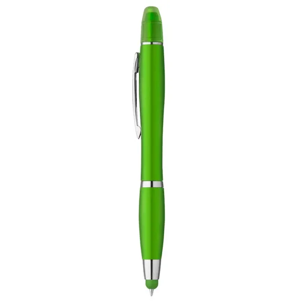 Curvaceous Metallic Stylus Highlighter Pen view 3
