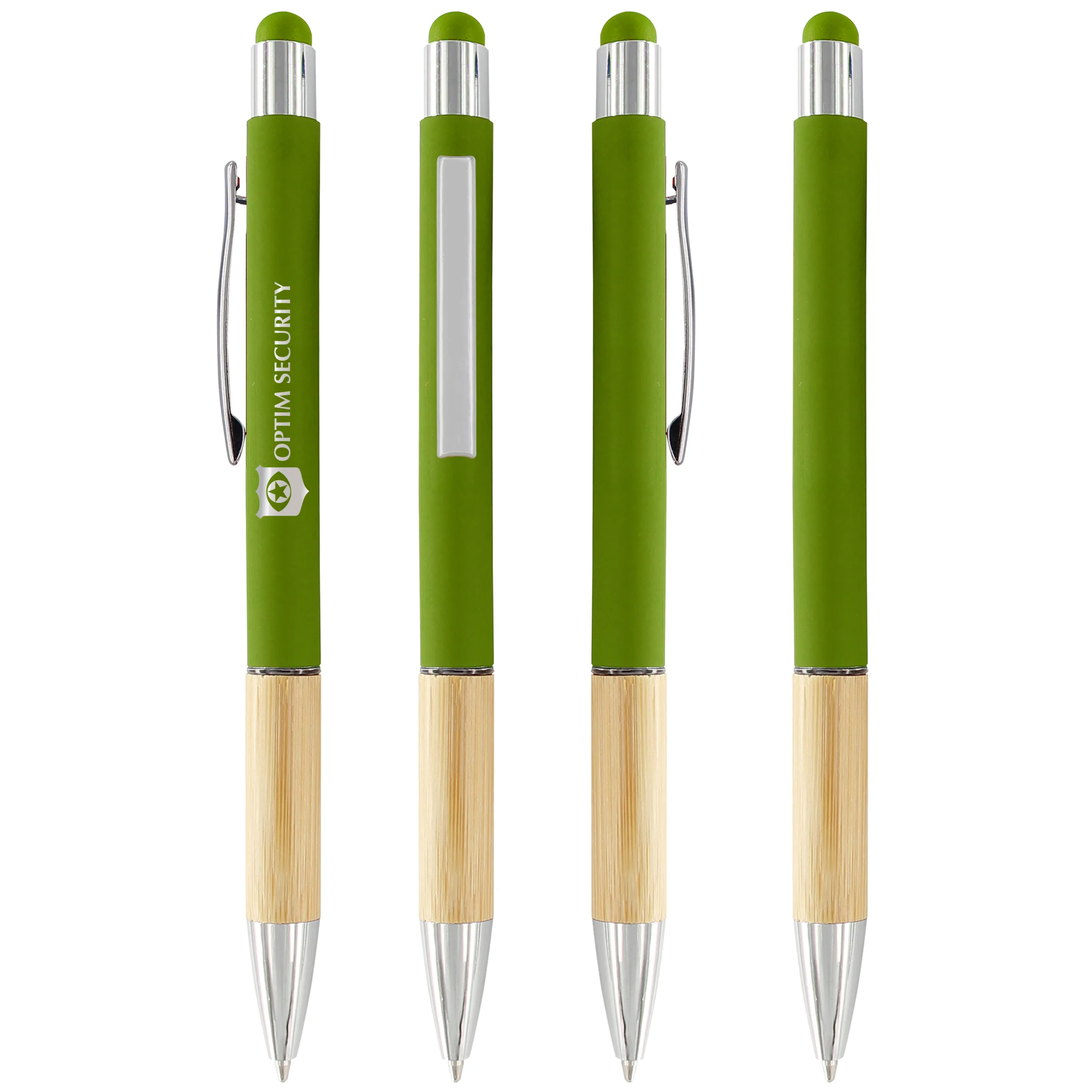Saratoga Bamboo Grip Stylus Pen view 3