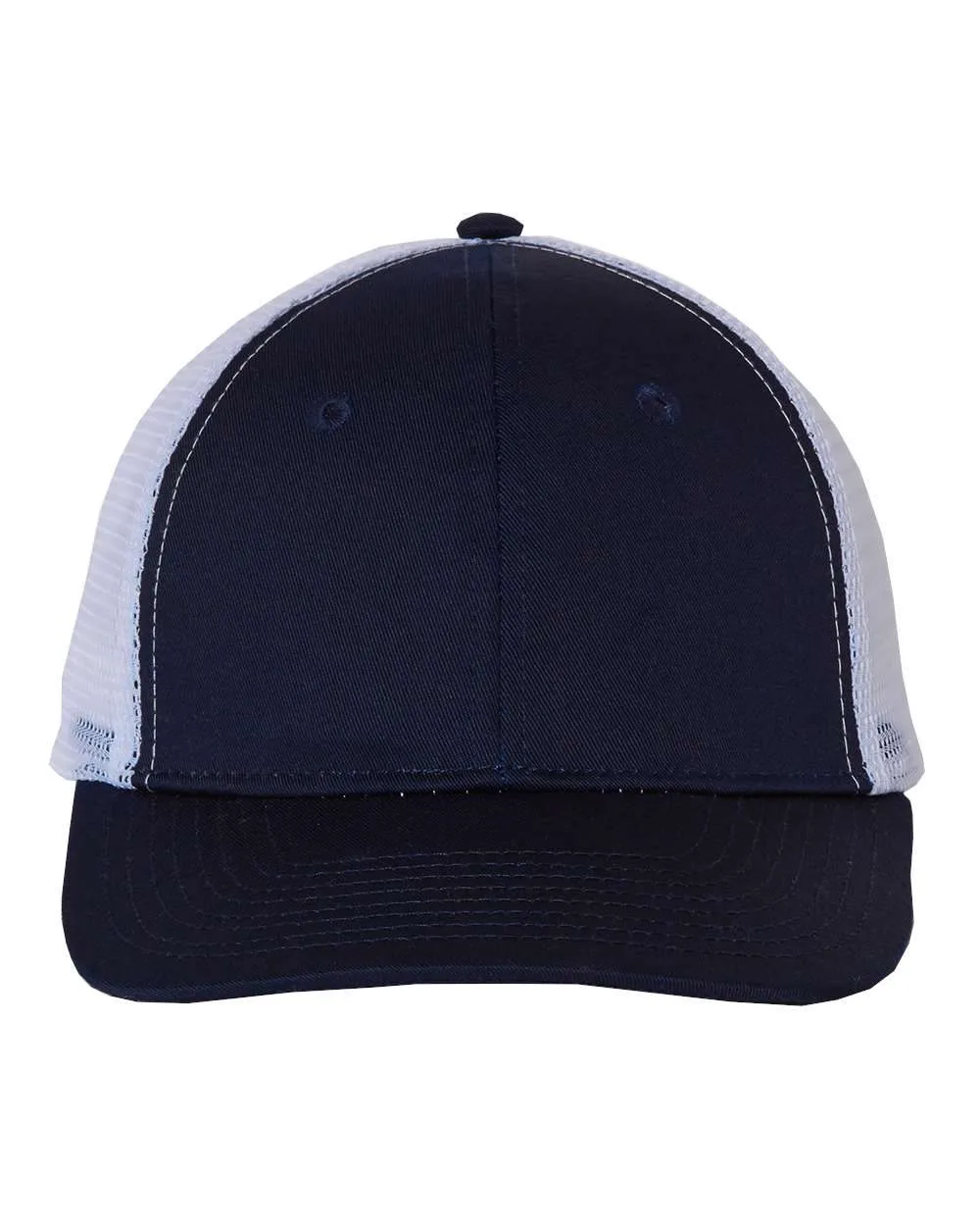 Valucap™ Mesh-Back Twill Trucker Cap view 2