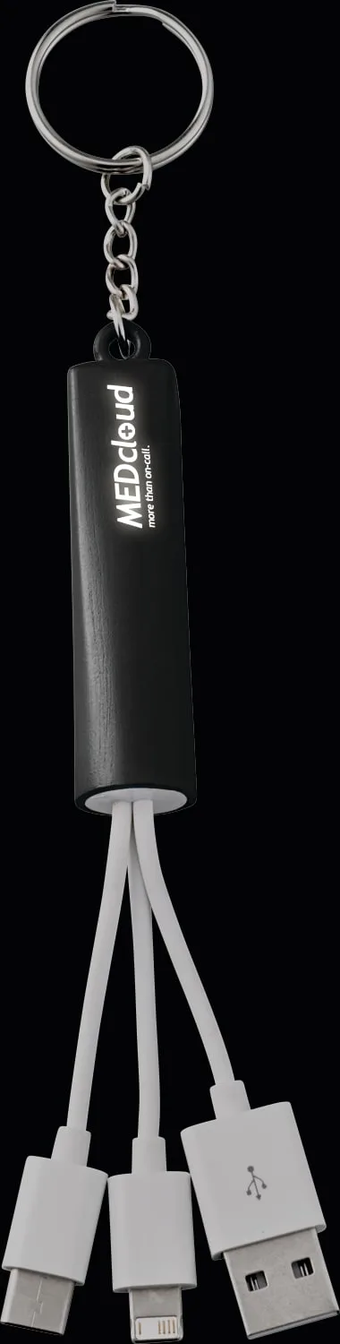 Route Light Up Logo 3-in-1 Cable view 2
