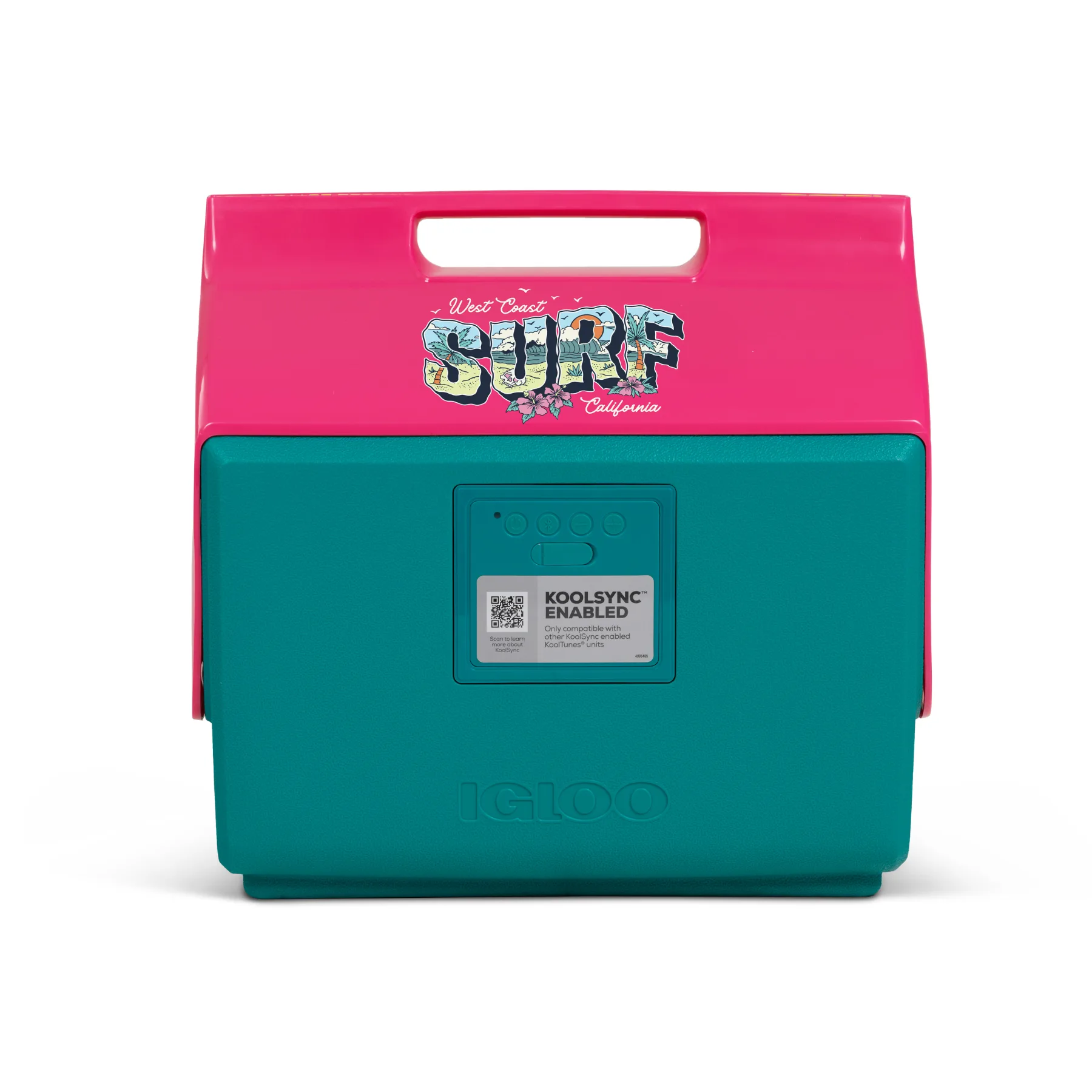 Dark Jade Green/Magenta Pink