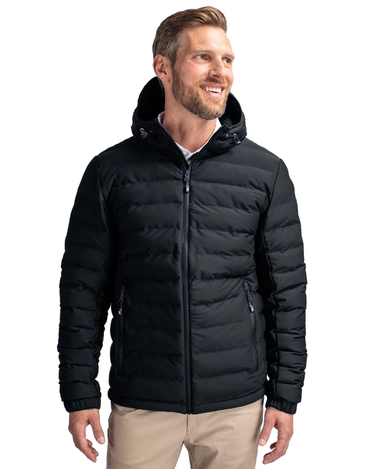 Cutter & Buck Mission Ridge Repreve? Eco Insulated Mens Puffer Jacket