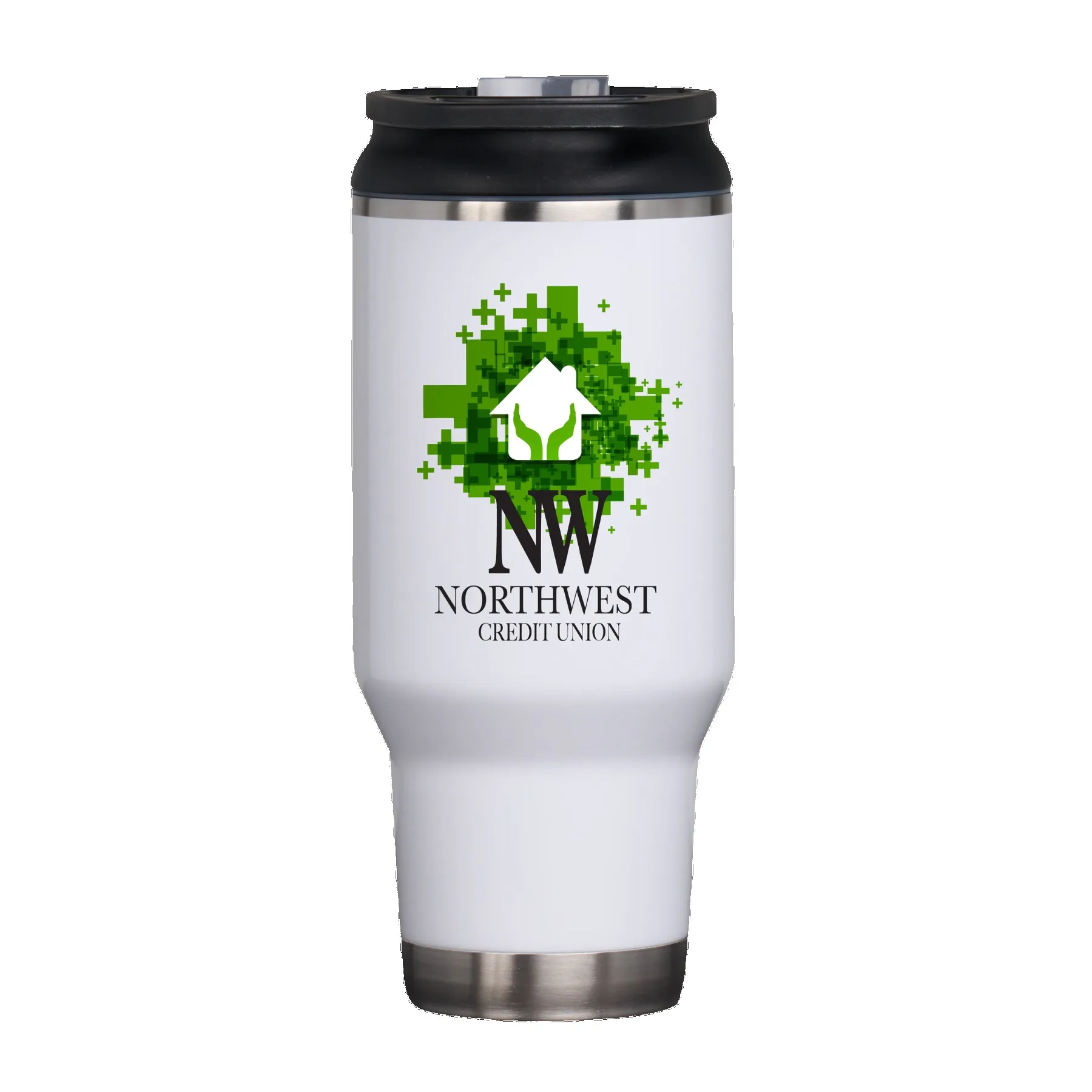 32 Oz. Igloo® Flip 'n Sip Stainless Steel Tumbler