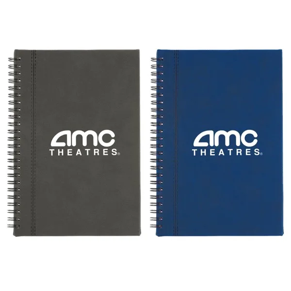 Bergamo Soft-touch Spiral Notebook view 4