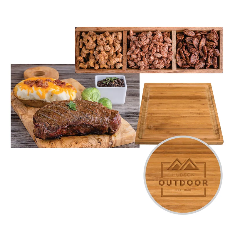 Echo Valley Meats - NY Strip & Twice Baked Potato w/Nut Trio