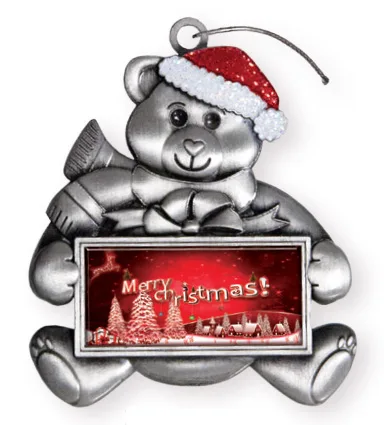 Express Bear Holiday Ornament (Domestically Produced) view 2