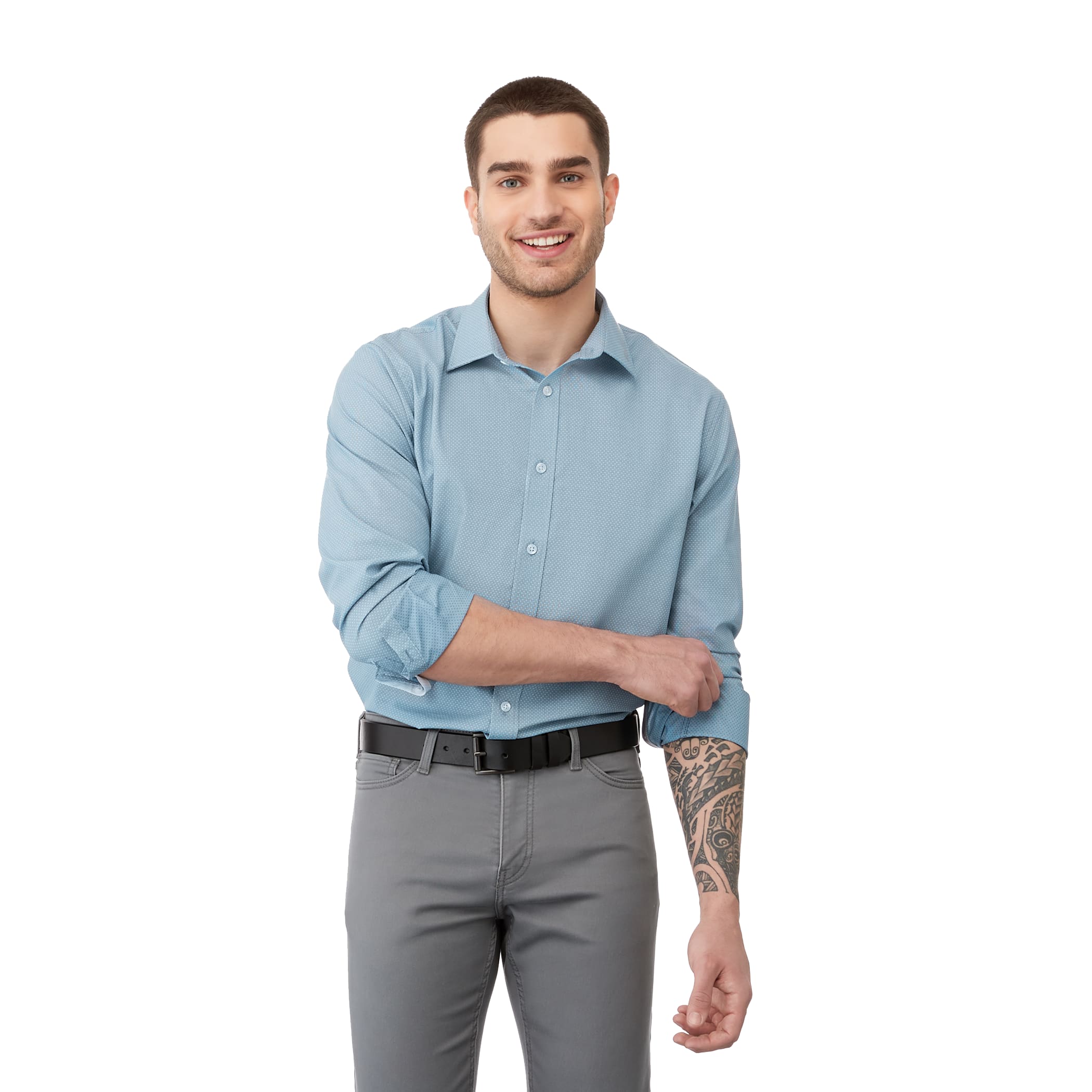 Men's THURSTON Long Sleeve Button Up Shirt