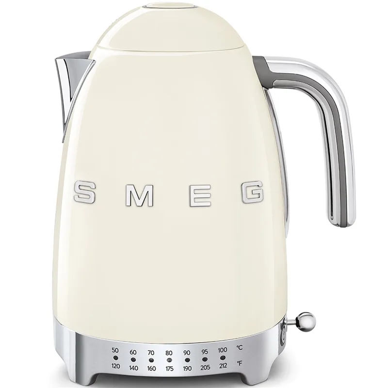 SMEG Variable Temperature Kettle - Cream Glossy