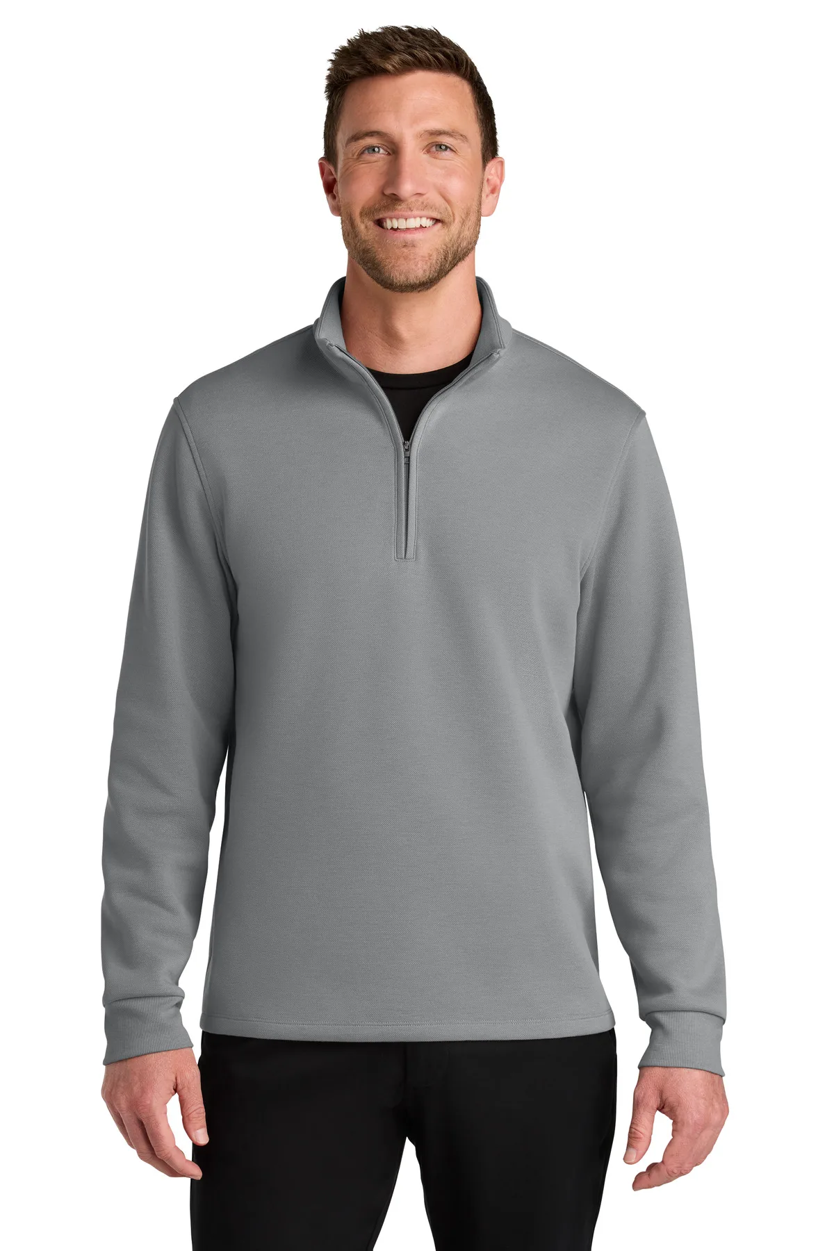 Port Authority® Wearever Signature Double Pique 1/4-Zip view 2