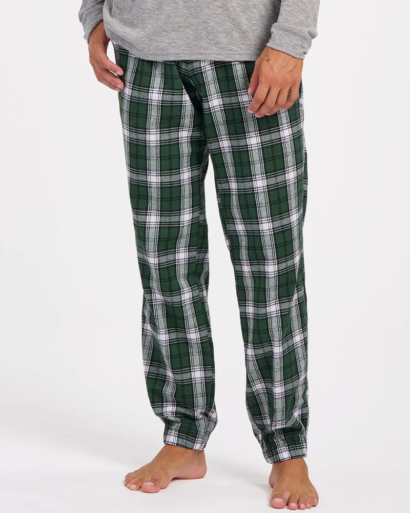 BOXERCRAFT Adult Cotton Flannel Jogger Pants view 2