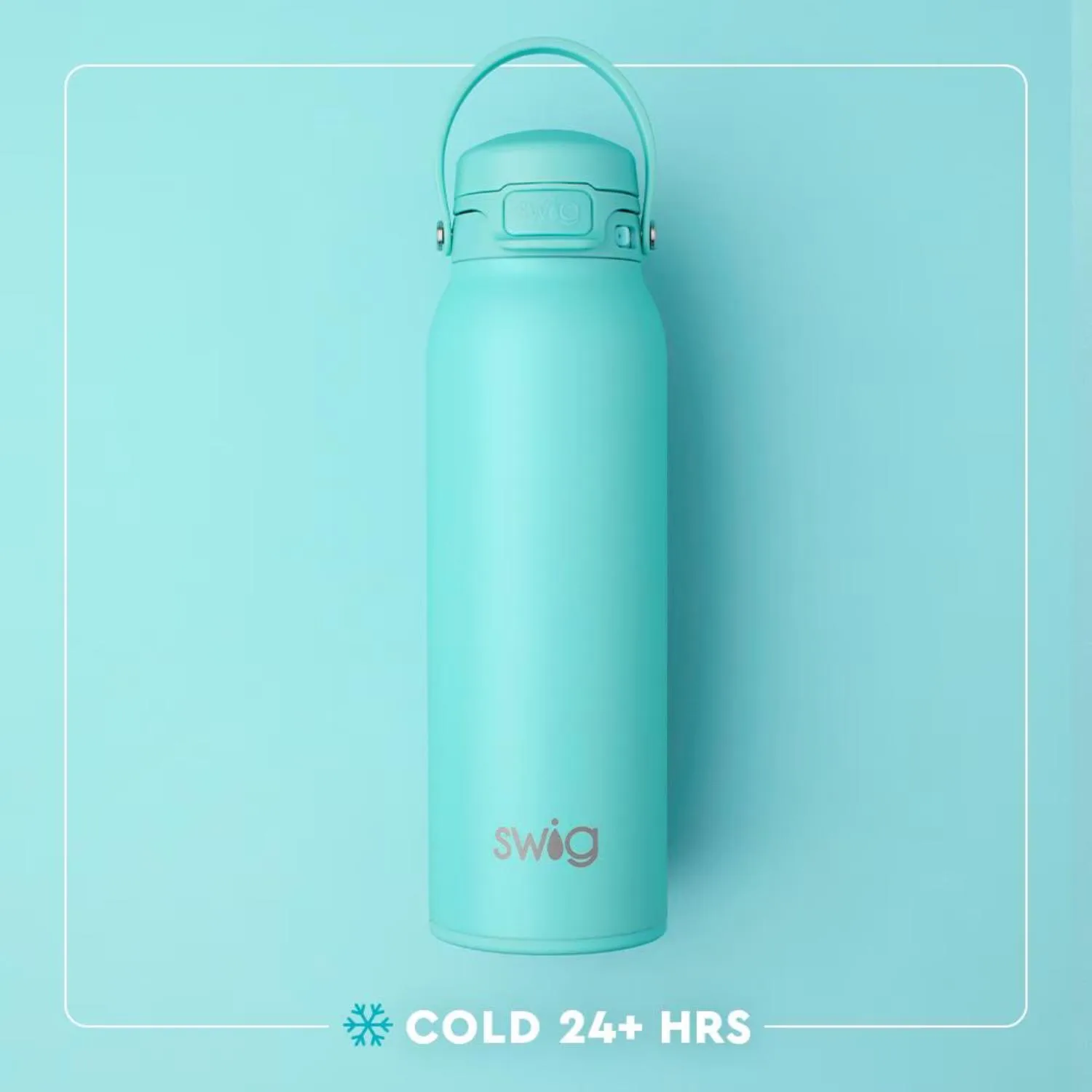 32 oz SWIG® Stainless Steel Insulated Leakproof Colorblock EZ Fill Water Bottle view 3
