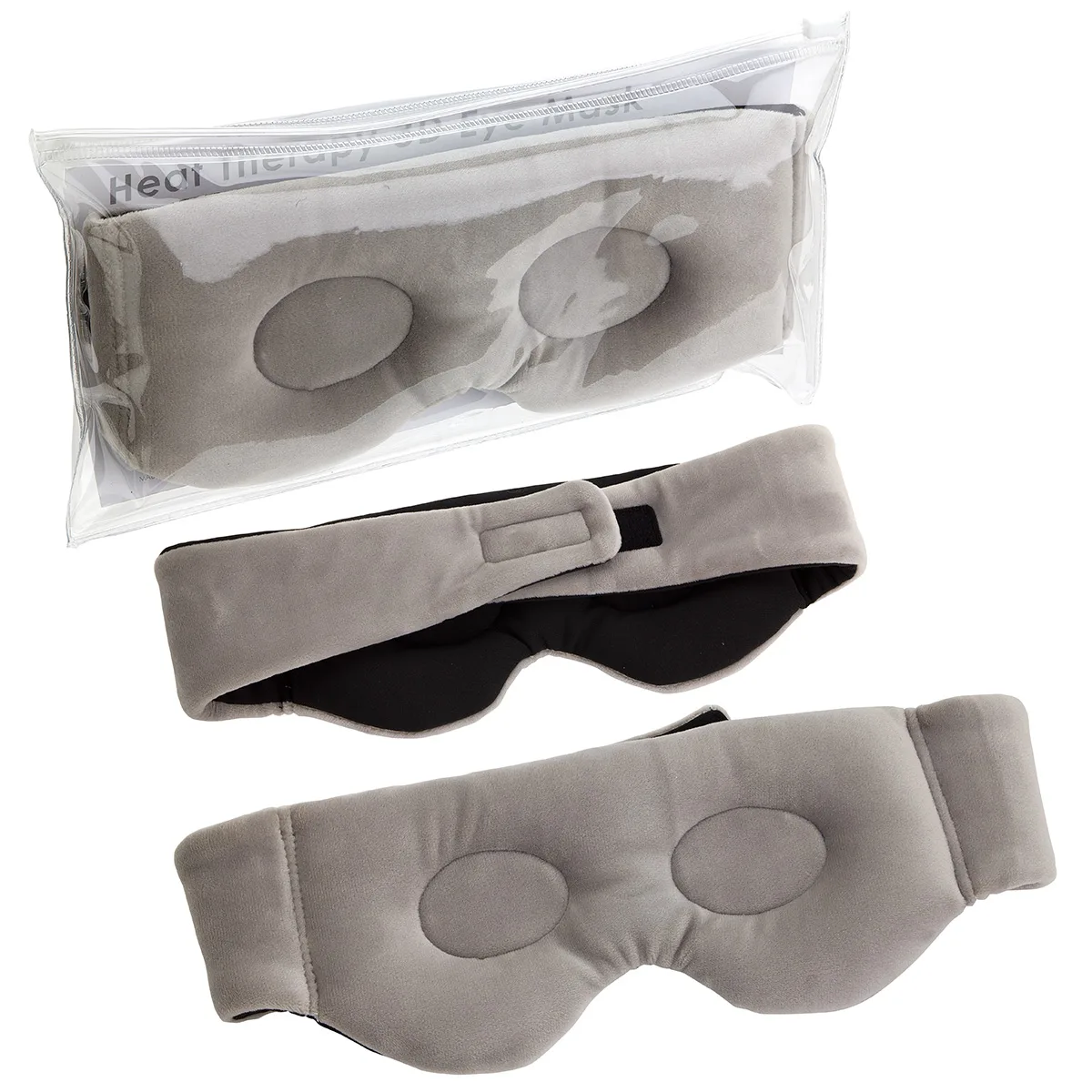 BeWell™ Flaxseed Heat Therapy 3D Eye Mask view 2