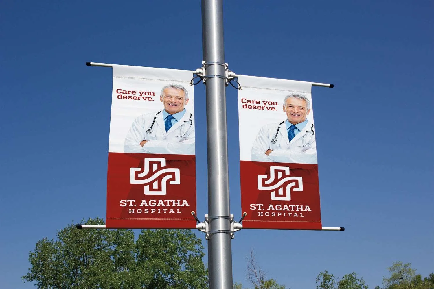 24" x 36" Vinyl Boulevard Banner Double-Sided view 4