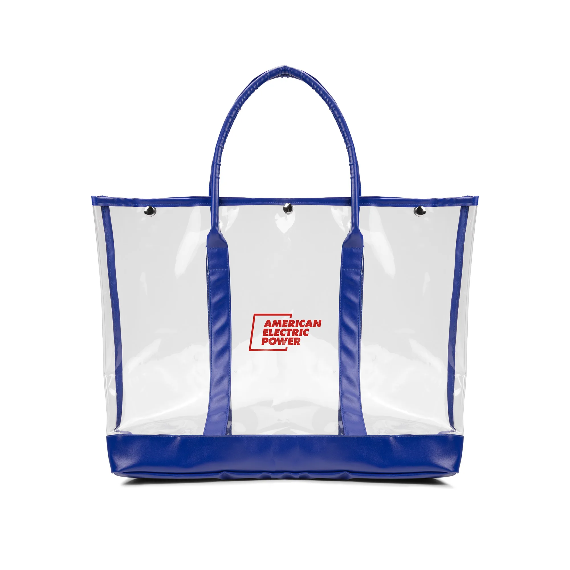 Luxe Button-Top Tote with PU Leather Trim view 3