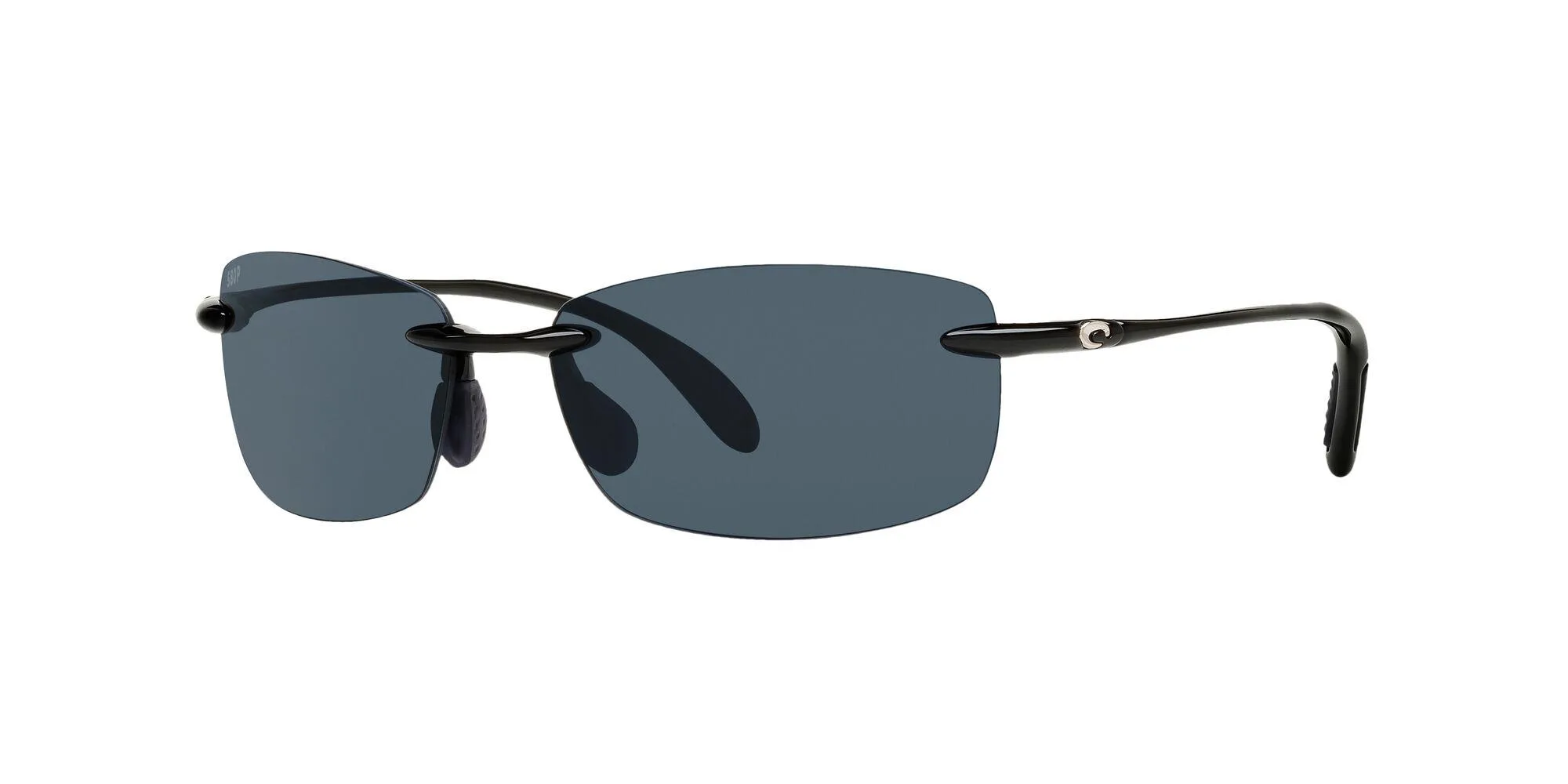 Costa Del Mar Ballast Sunglasses - (Frame) Shiny Black; (Lens) Gray 580P
