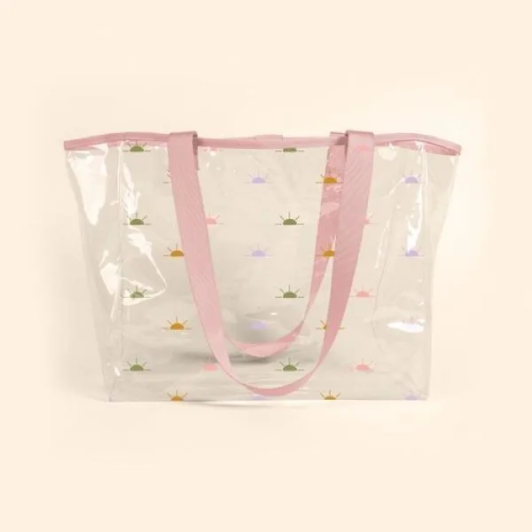 All Day Tote - Clear Vinyl - Large view 2