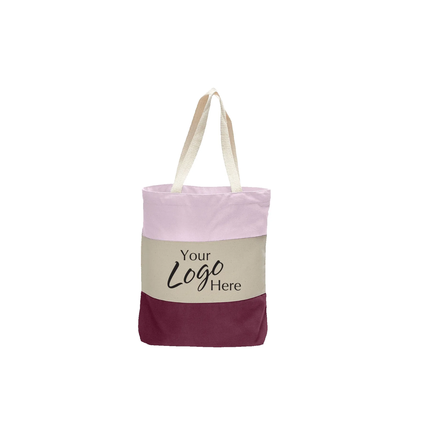 Maroon Red/Natural Beige/Light Pink