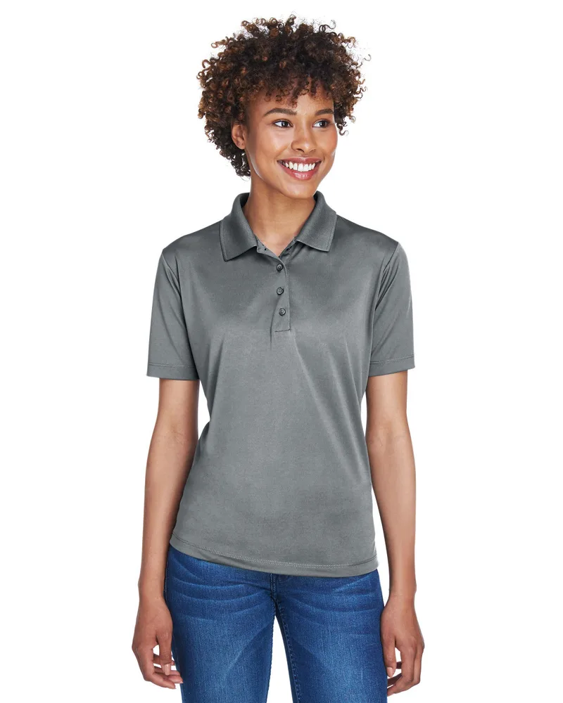 ULTRACLUB Ladies' Cool & Dry 8-Star Elite Performance Interlock Polo view 2