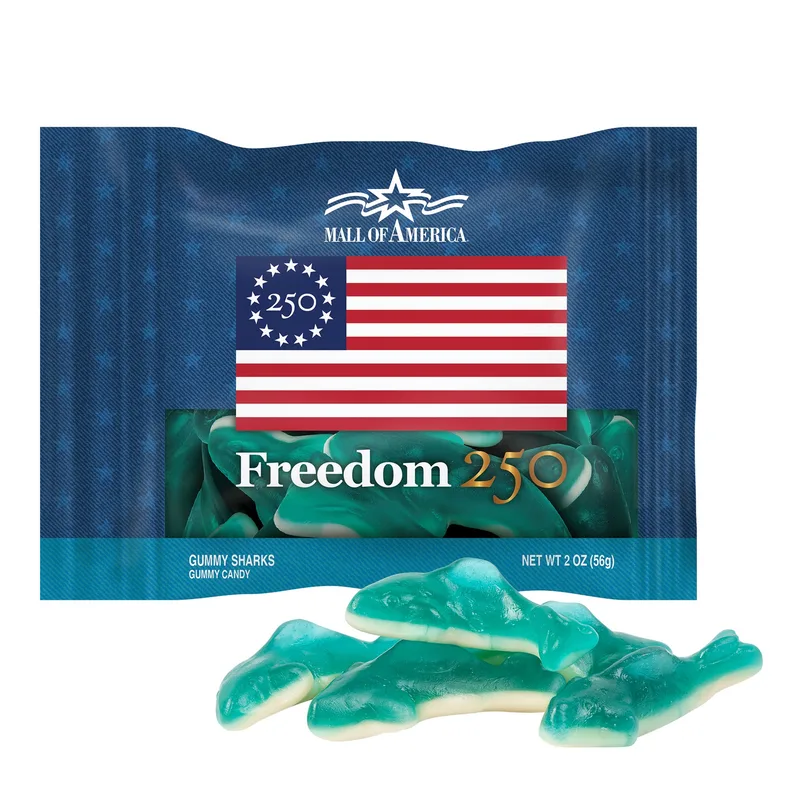 Freedom 250- 2oz. Digibag™- Gummy Sharks
