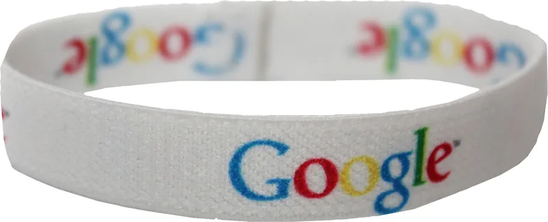 Wristband-Stretch Polyester Dye Sublimated - Domestically Produced (7.5"x½")
