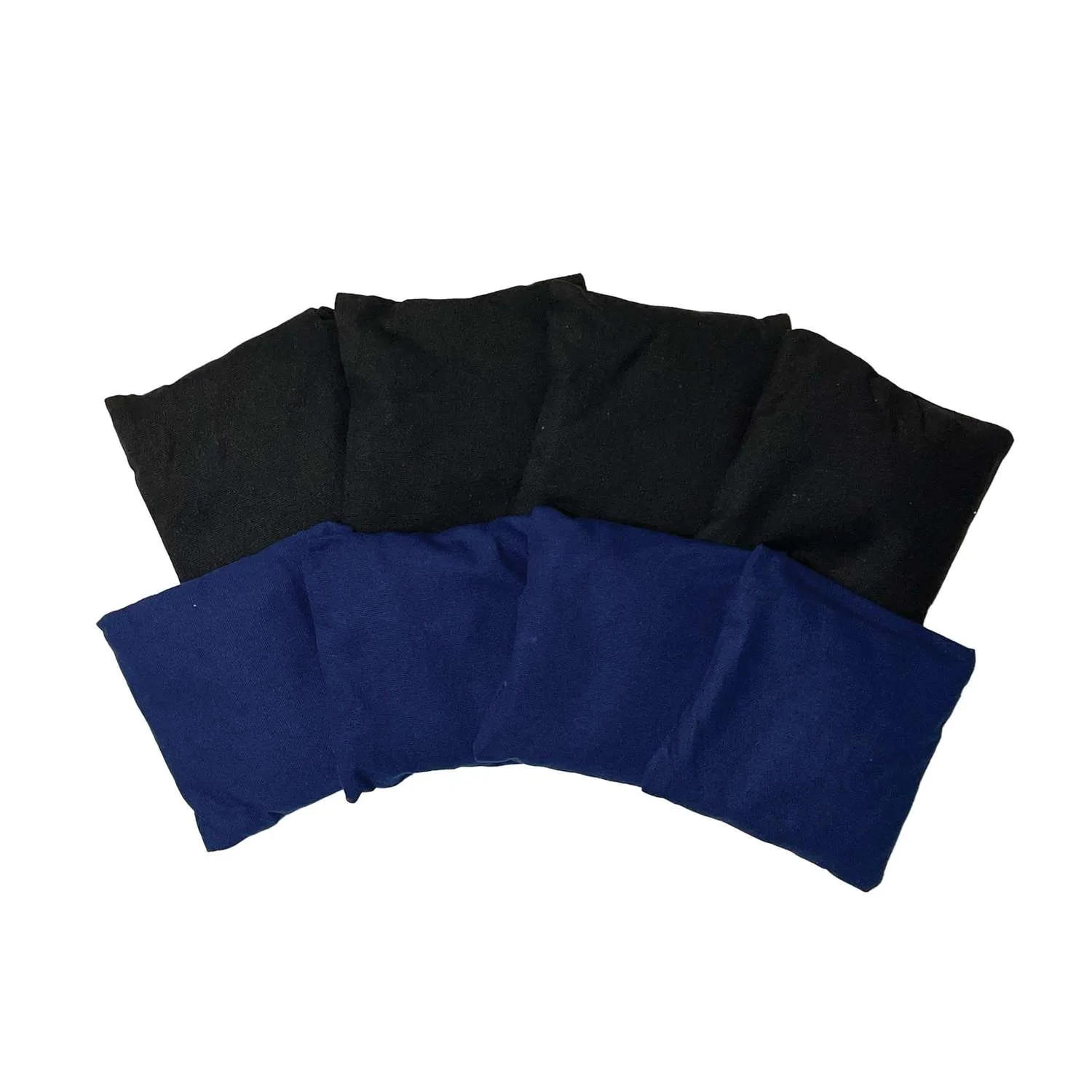 Portable Cornhole, 4 Black & Navy Bean Bags view 5