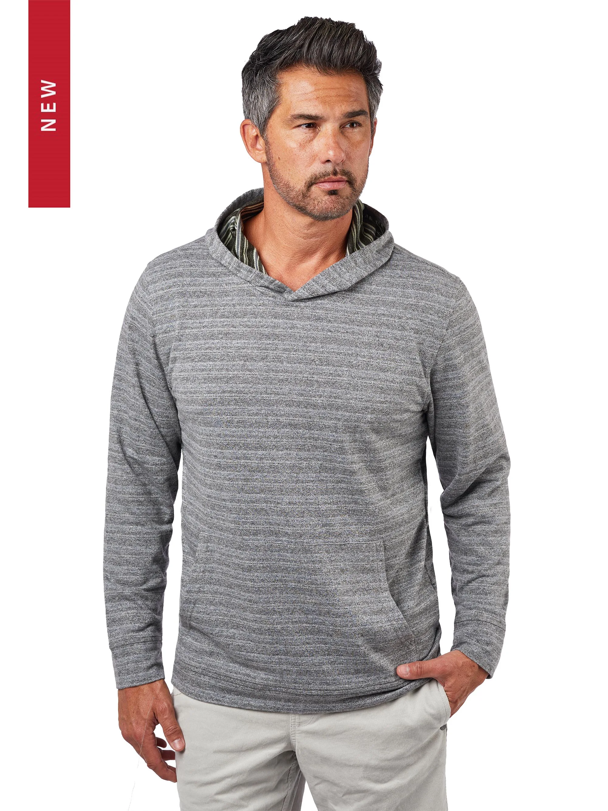 Montauk Reversed Strip Hoodie