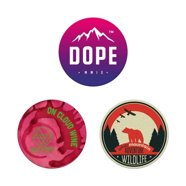 Tag Buddy 3" Circular All-Purpose Sticker