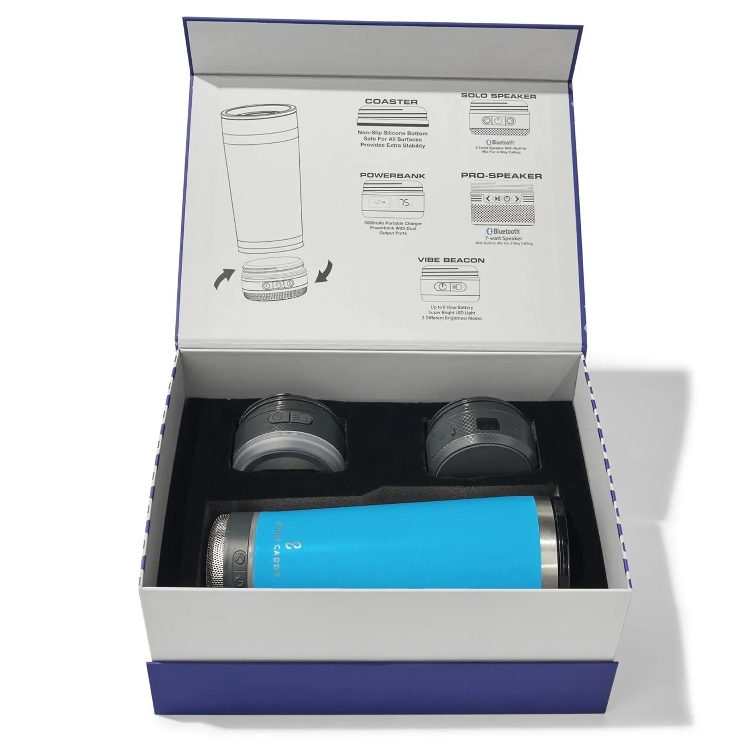 Pour Caddy® Go Caddy 18 Oz. Tumbler Gift Set view 2
