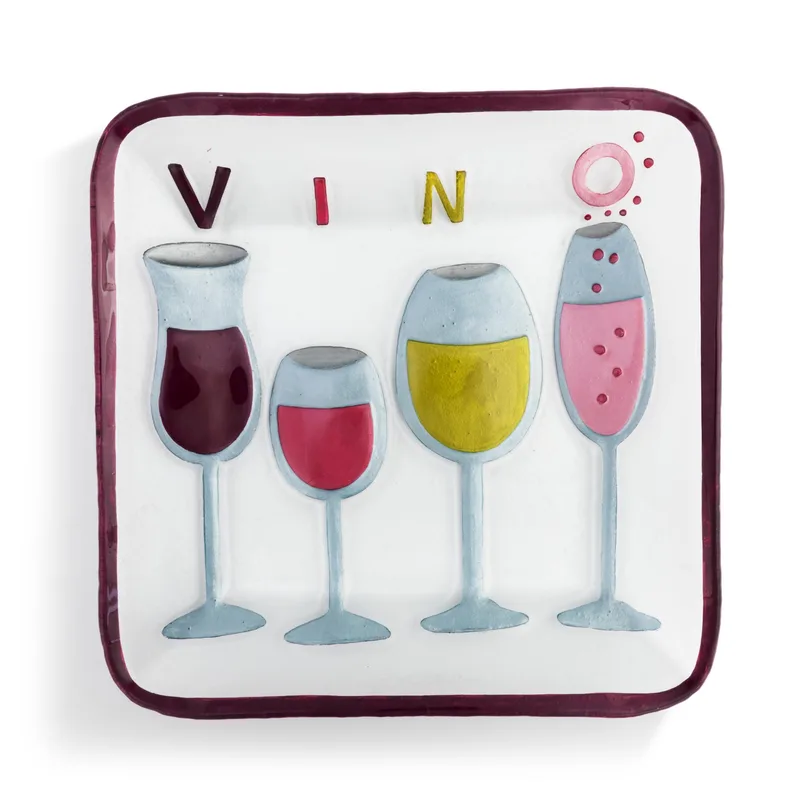 Demdaco (AMC) Vino Square Platter