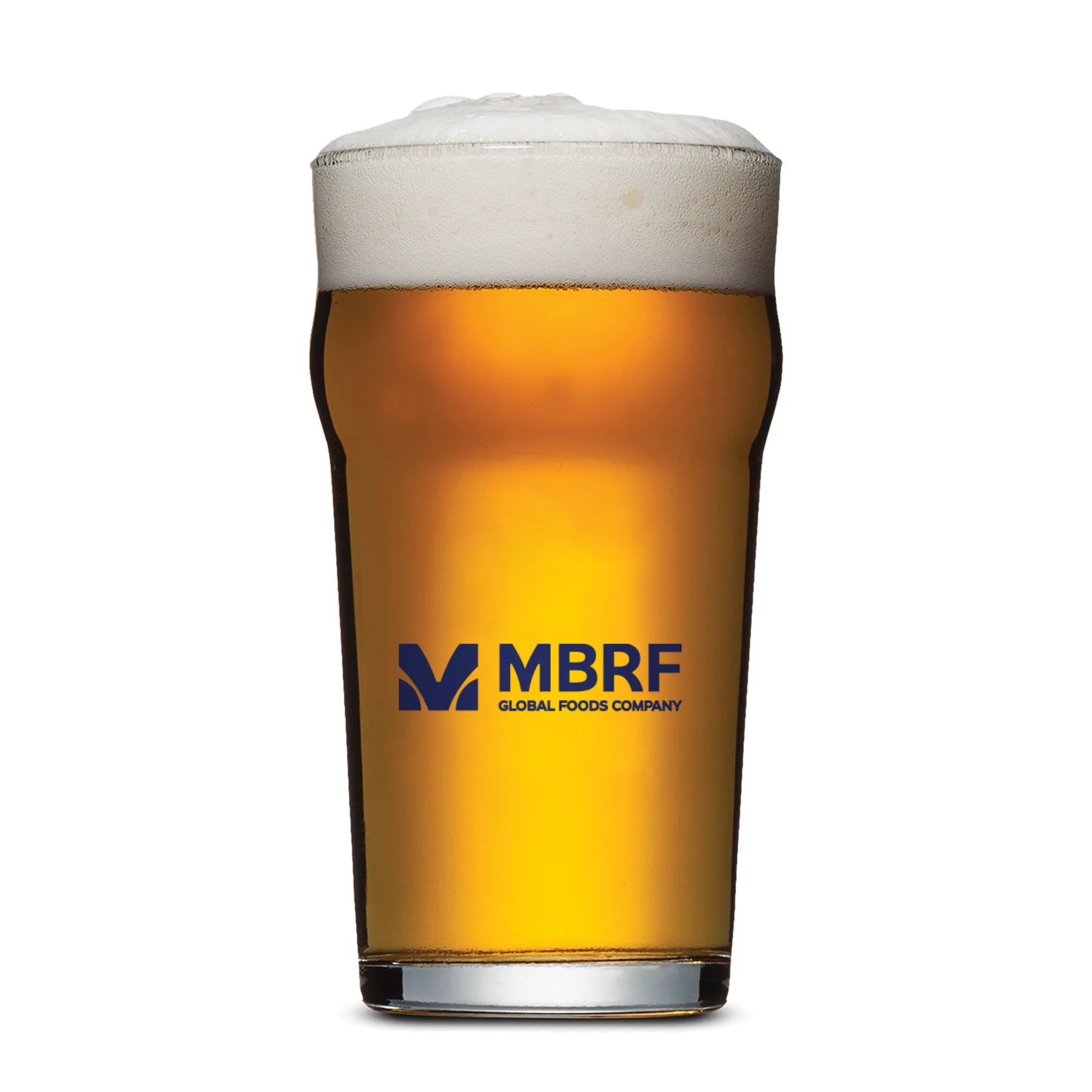 Glass Only, 1 Color, 1 Location Imprint, 16 oz