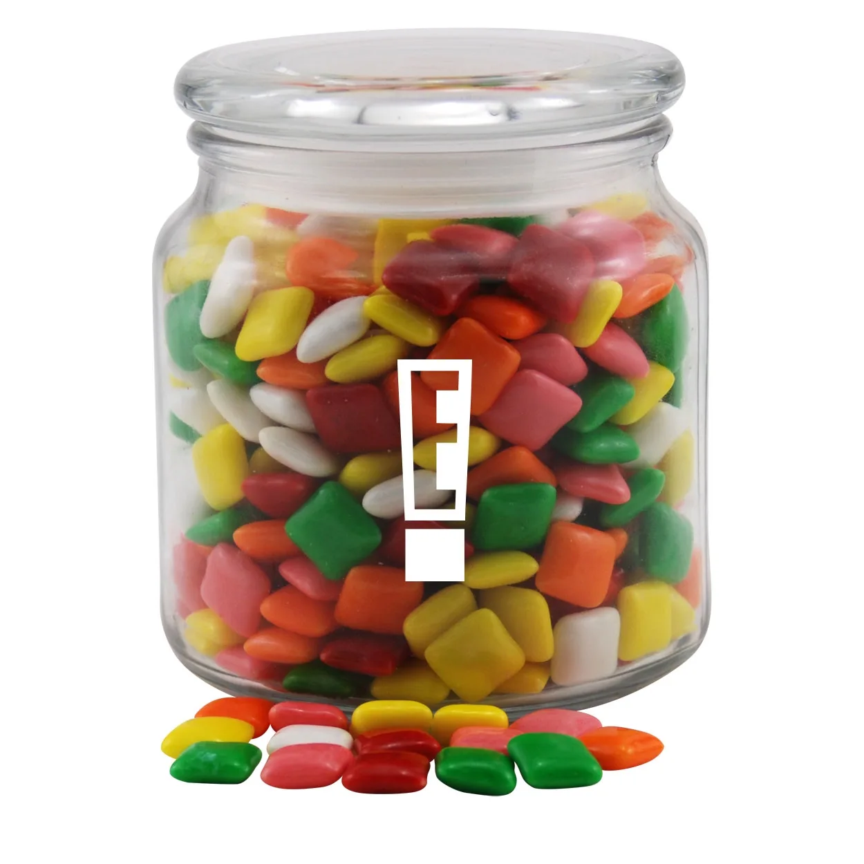 Jar w/Mini Chicklets Gum