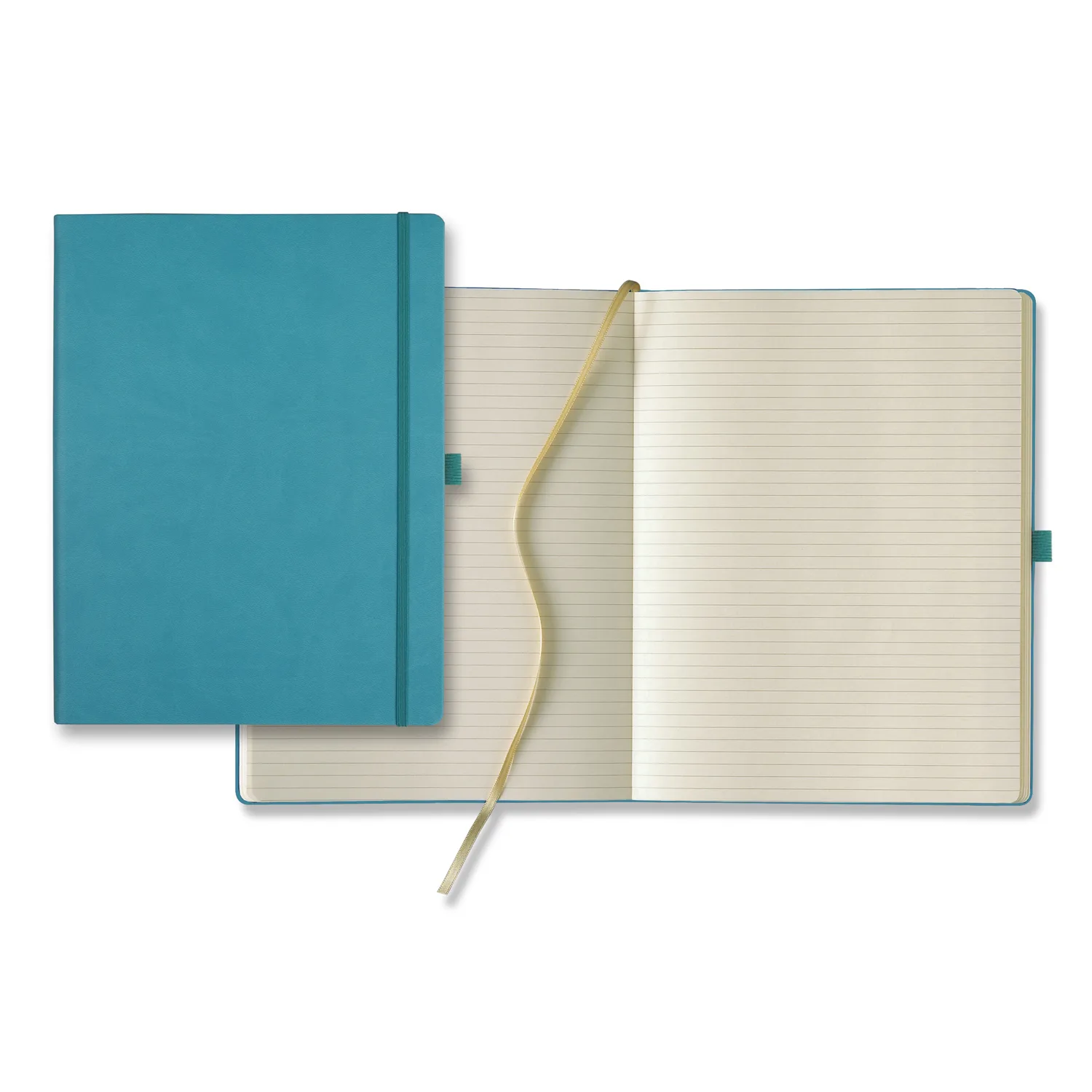 Castelli Tucson Grande Lined Ivory Page Journal view 2