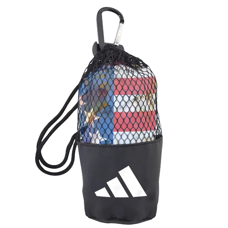 Cooling Towel in Mesh Pouch with Carabiner view 2