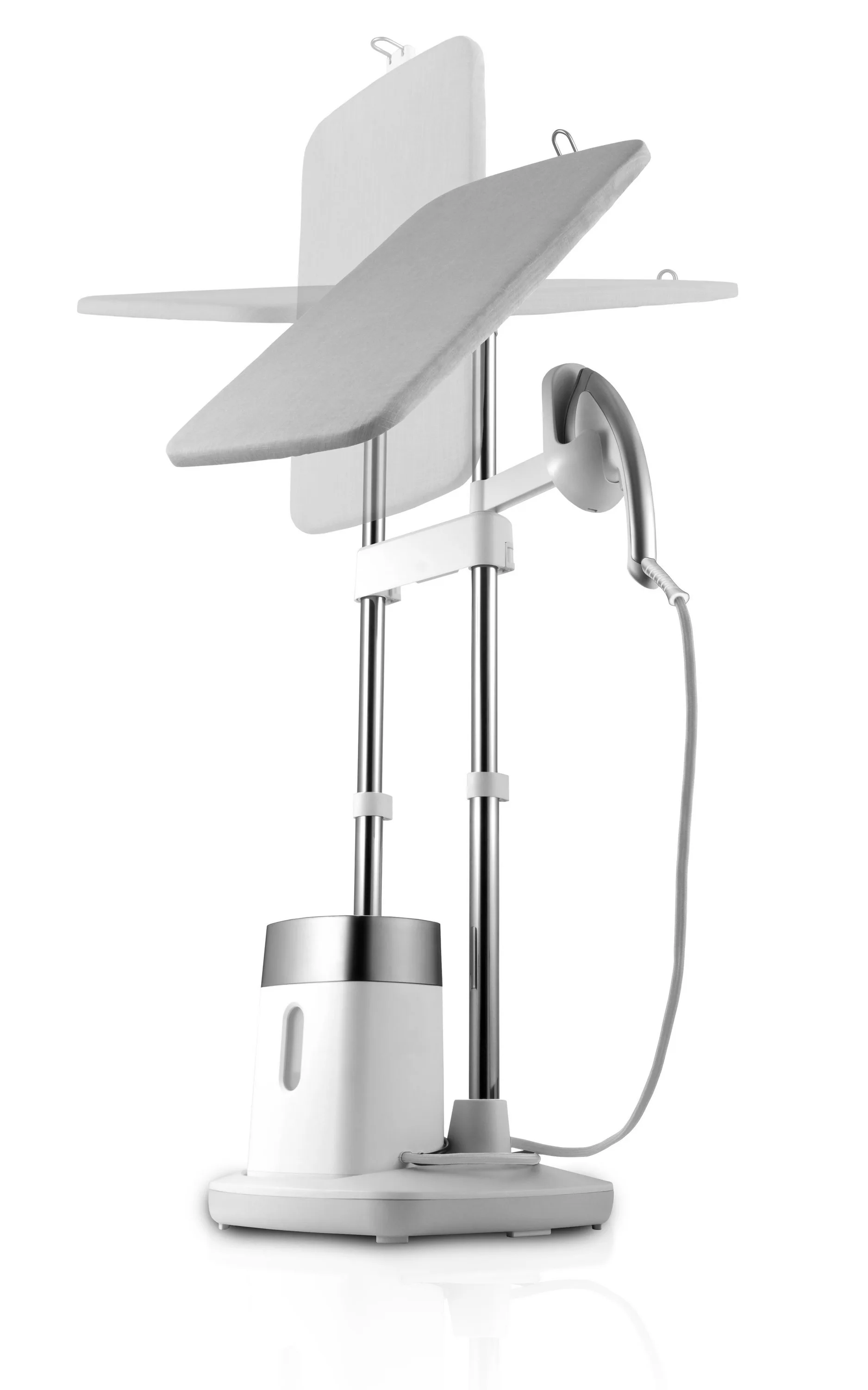 Rowenta Ixeo All-In-One Iron + Steamer Solution - White/Silver