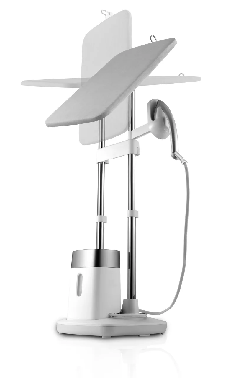Rowenta Ixeo All-In-One Iron + Steamer Solution - White/Silver