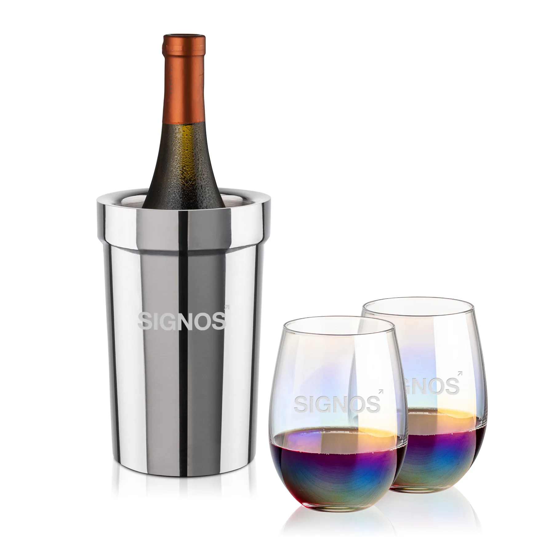Milano Cooler Set, Laser Engraving, Set of 3