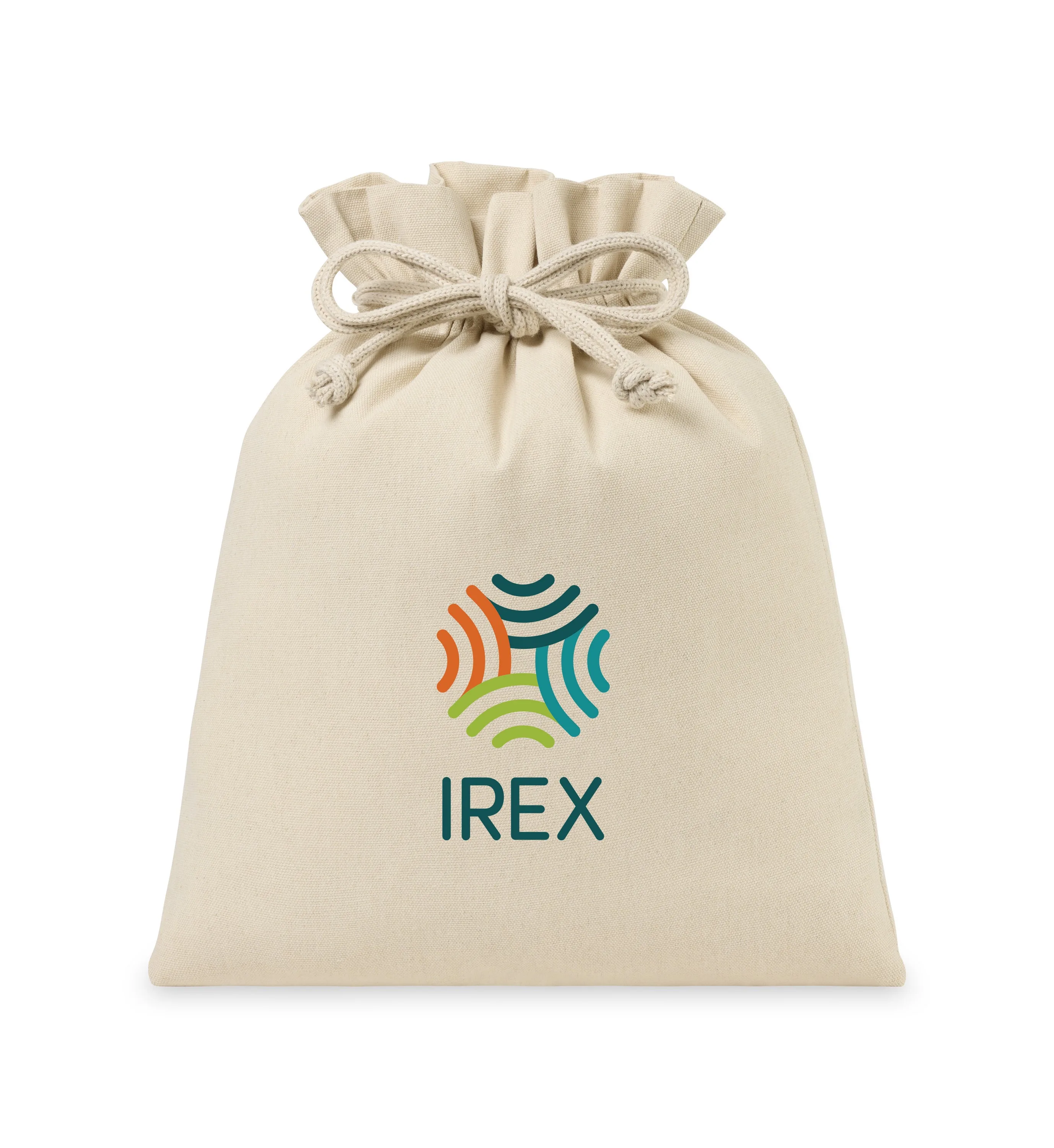 Canvas Drawstring Gift Bag - Large - Natural