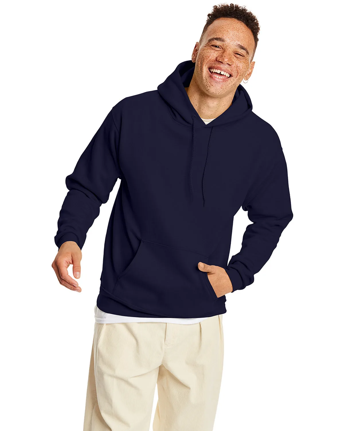 Hanes Printables Unisex Ecosmart® Pullover Hooded Sweatshirt view 6