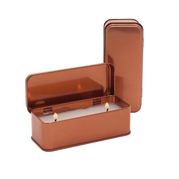 2.25 oz. Scented Copper Rectangular Candle view 3