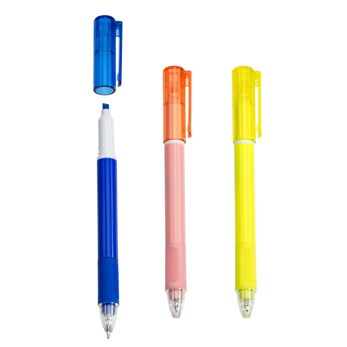 Skywriter Combo Recycled Plastic Ball Pen & Highlighter view 2