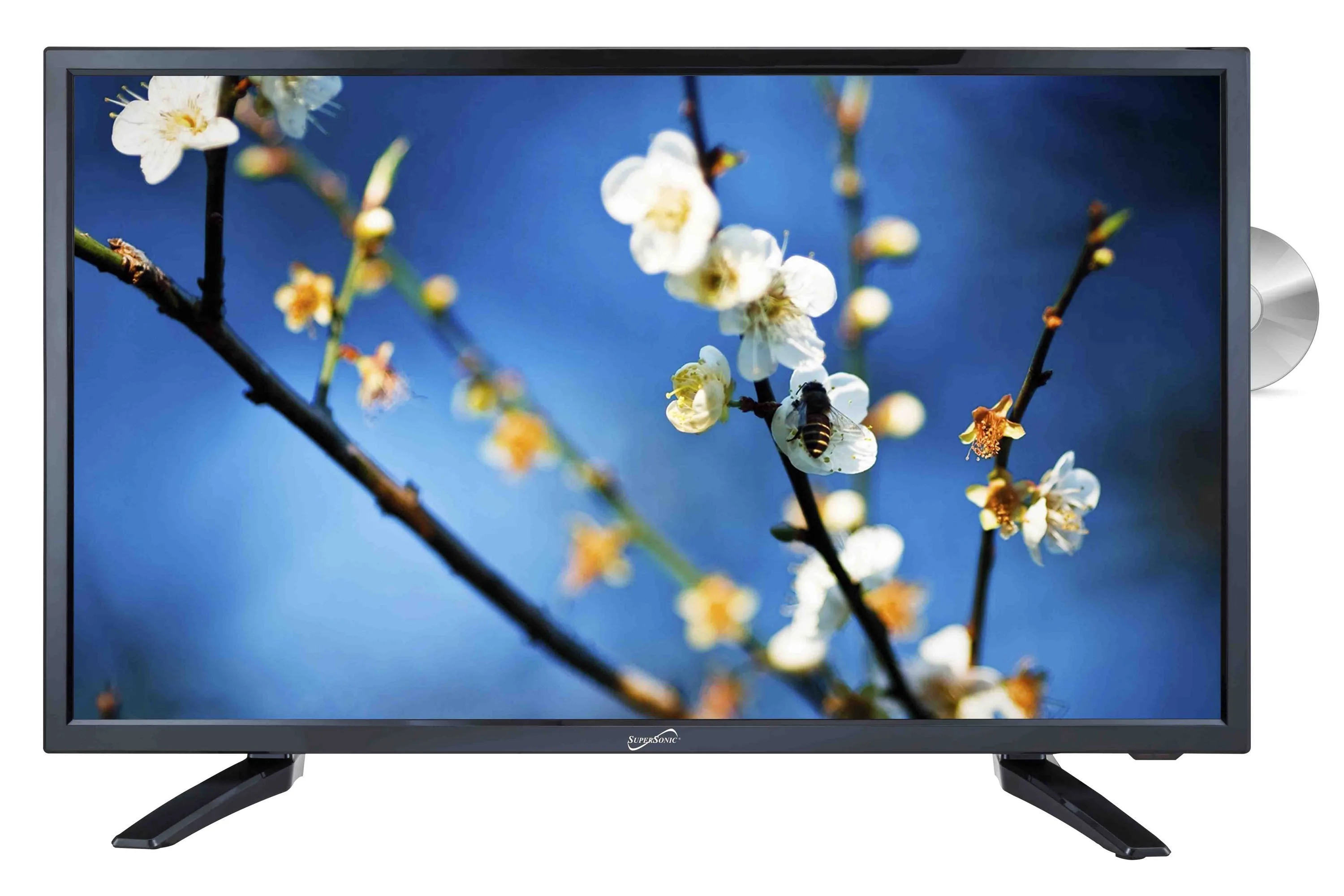 Supersonic® 24" AC/DC LED Widescreen HDTV/DVD Combo
