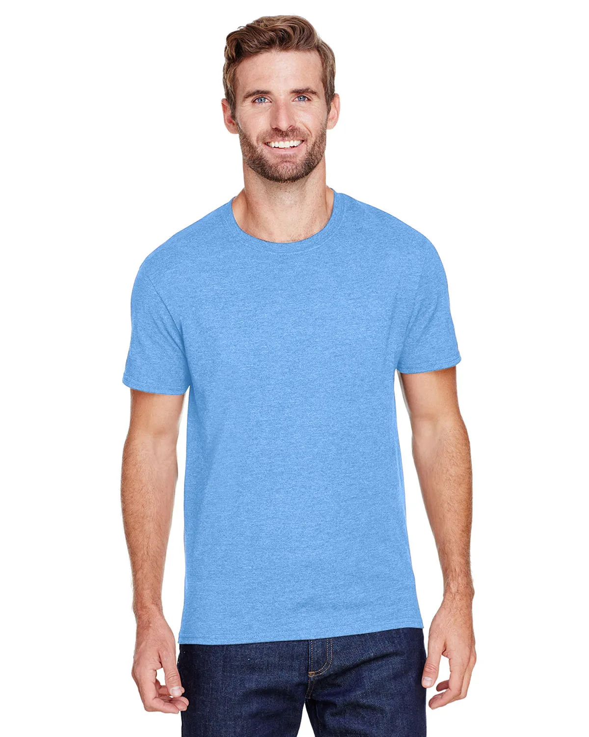 Jerzees Adult Premium Blend Ring-Spun T-Shirt view 4