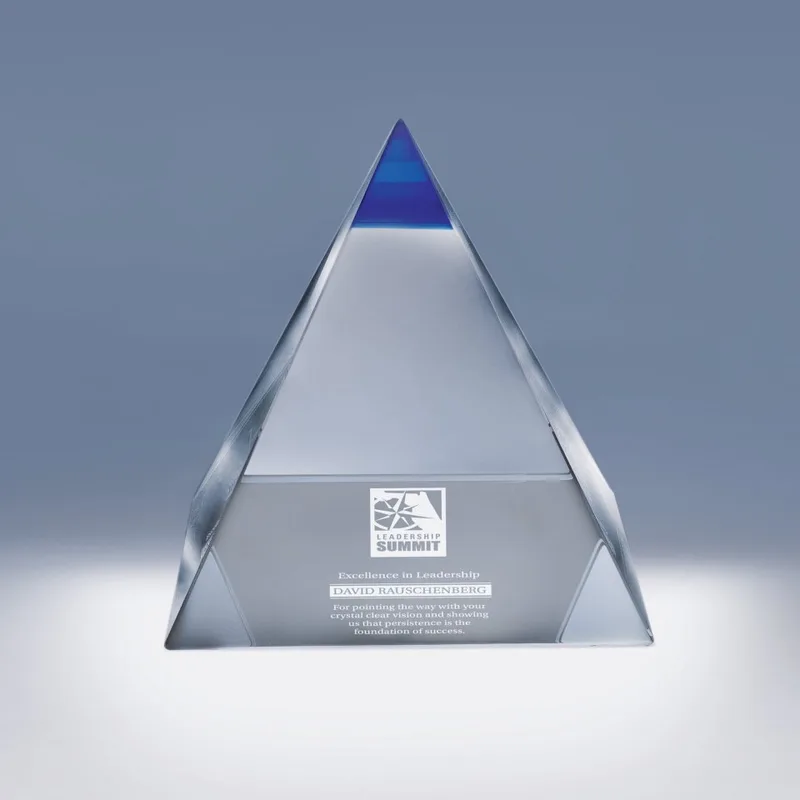 Blue Majestic 3D Crystal Award