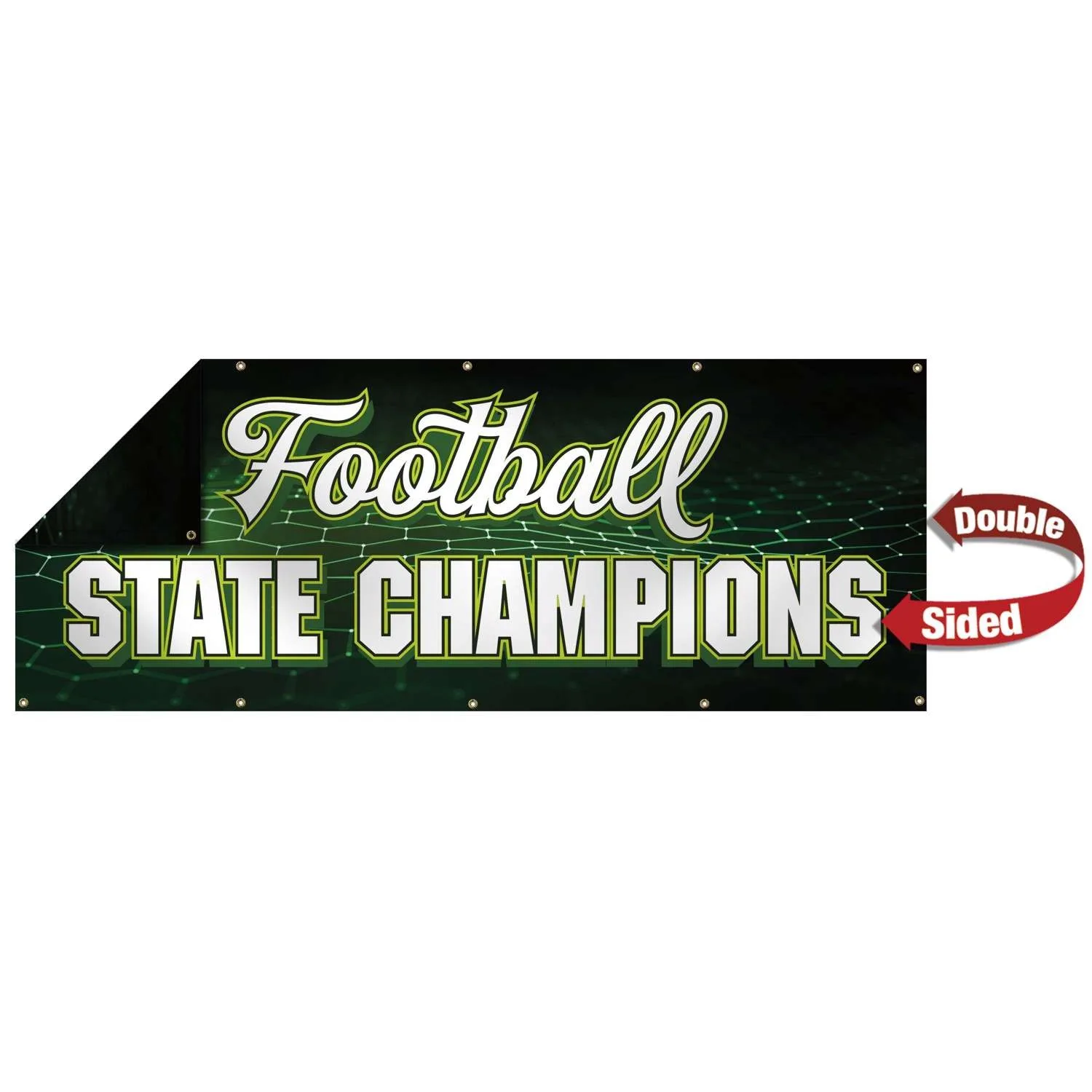 3' x 8' 13 oz. Smooth Vinyl Banner Double-Sided view 2